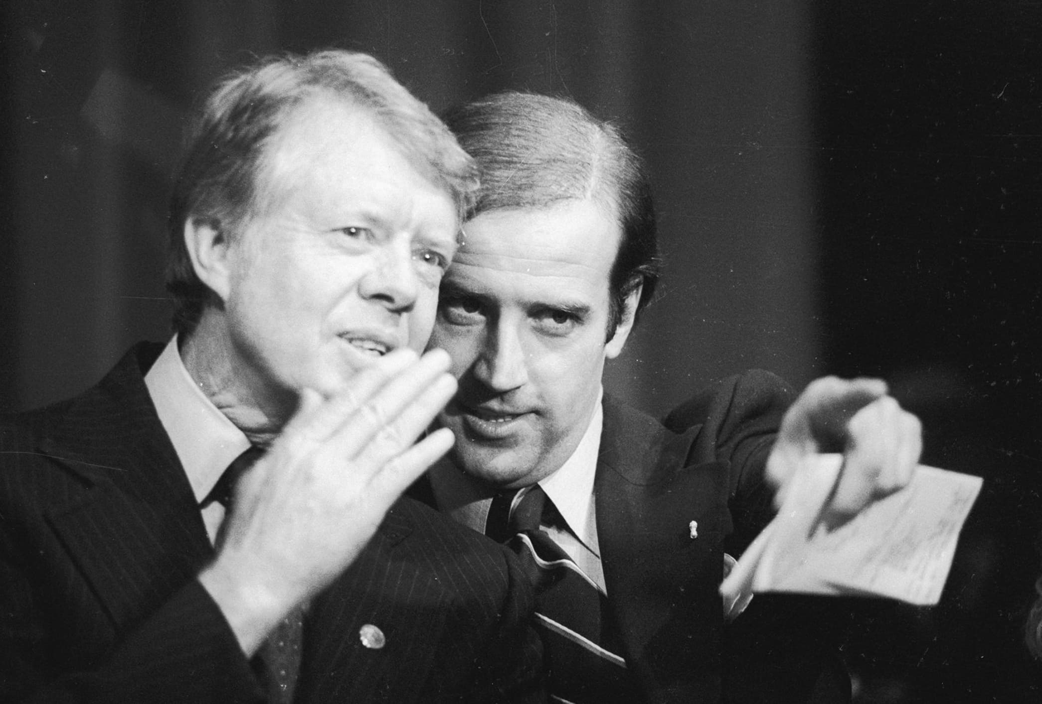 President Jimmy Carter during a fundraiser on February 20, 1978.